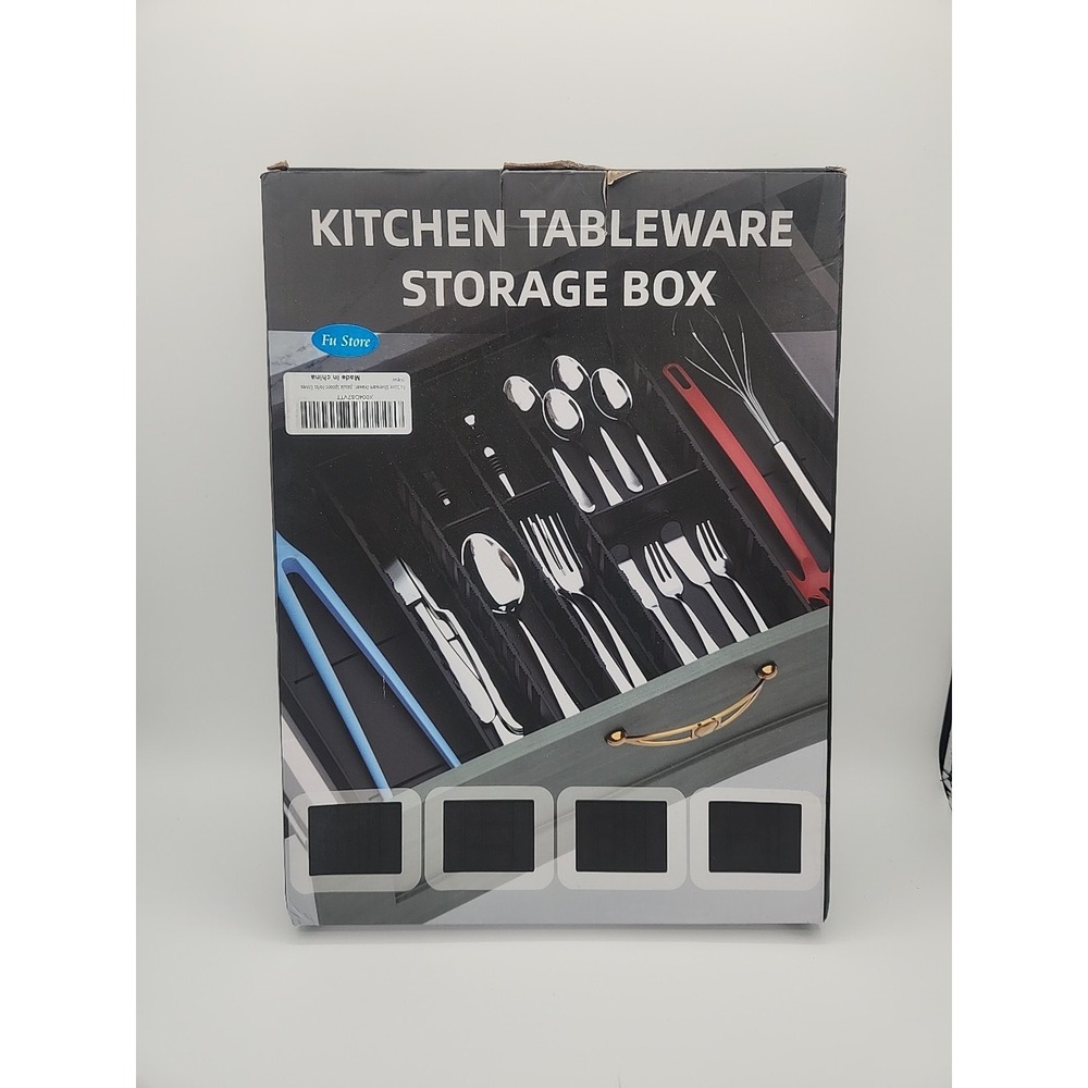 Fu Store Silverware Drawer Organizer DIY Customize Expandable Utensil Tray...
